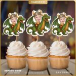 Dragon Rider Custom Face Cupcake Toppers