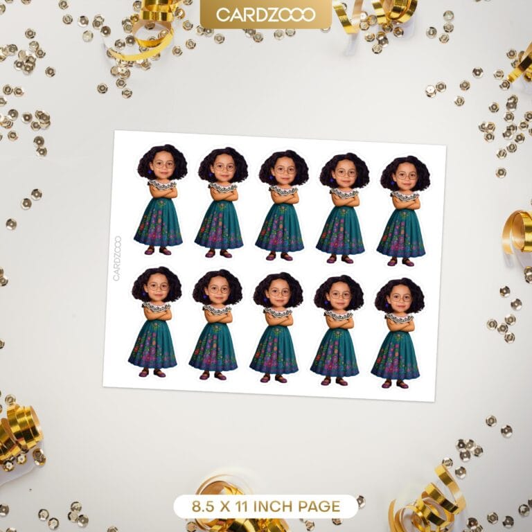 Mirabel Custom Face Cupcake Toppers - Image 2
