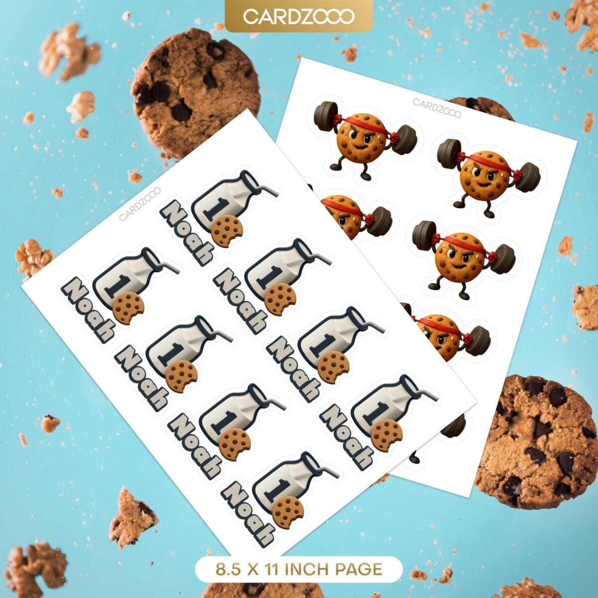 One Tough Cookie Cupcake Toppers - Image 2