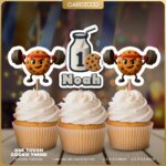 One Tough Cookie Cupcake Toppers
