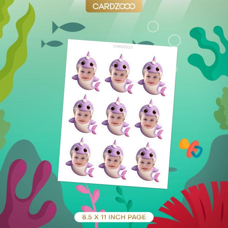SisShark Custom Face Cupcake Toppers - Image 2