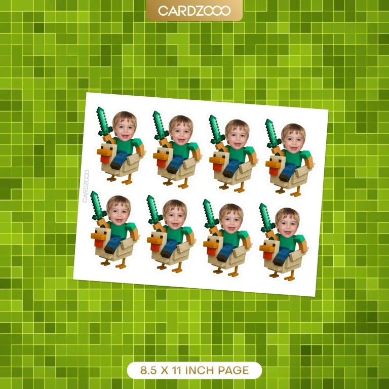 Chicken Jockey Custom Face Cupcake Toppers - Image 2