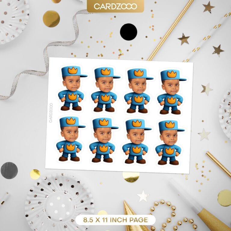 Bark Knight Custom Face Cupcake Toppers - Image 2