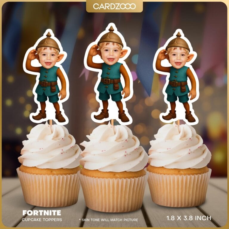 Codename E.L.F. Custom Face Cupcake Toppers