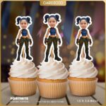 Crystal Custom Face Cupcake Toppers
