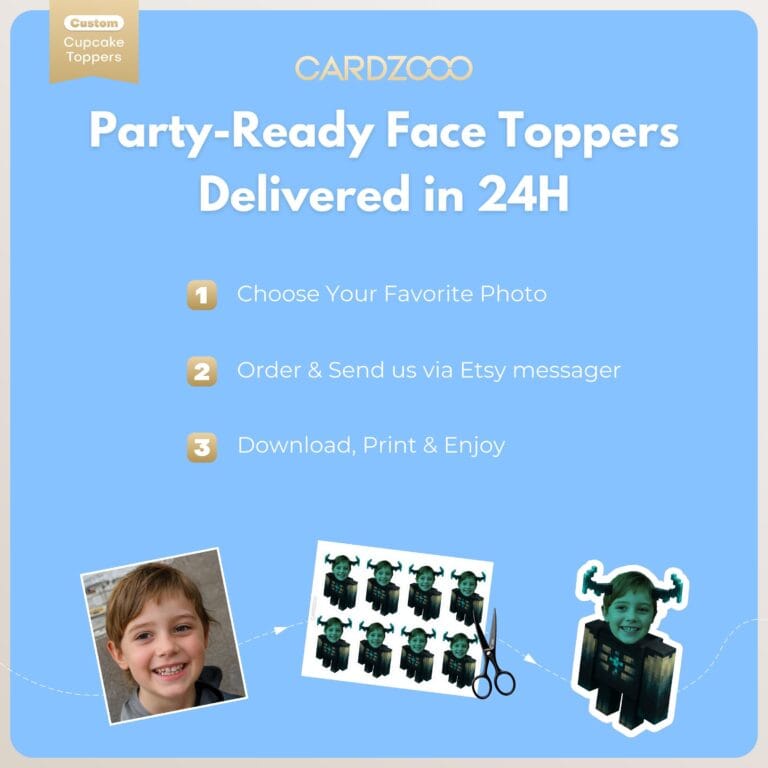 Warden Custom Face Cupcake Toppers - Image 3