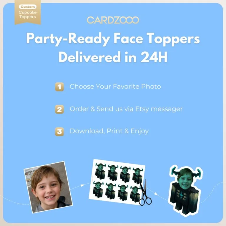 Warden Custom Face Cupcake Toppers - Image 3