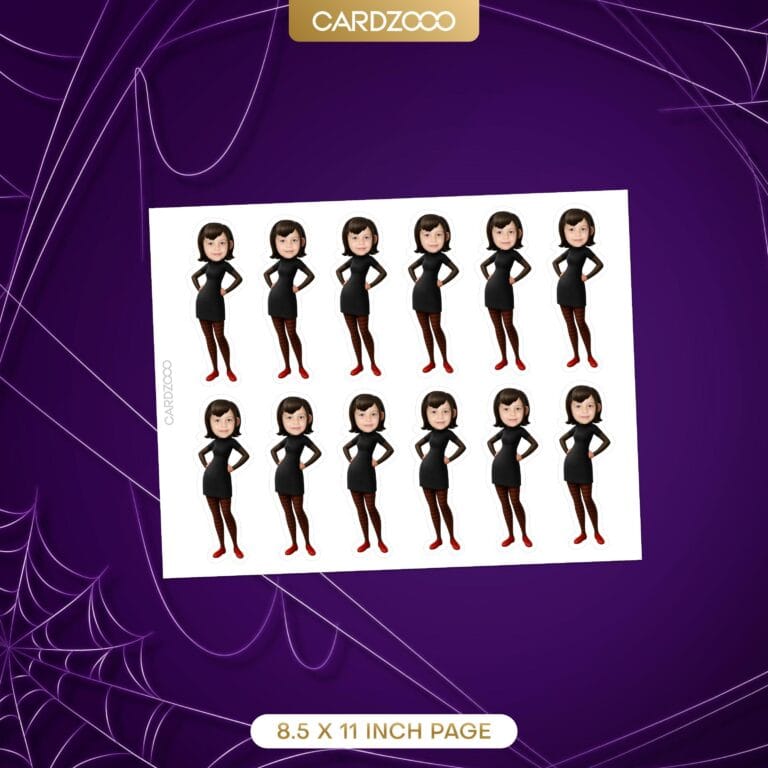 Mavis Custom Face Cupcake Toppers - Image 2