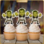 Shrek Custom Face Cupcake Toppers