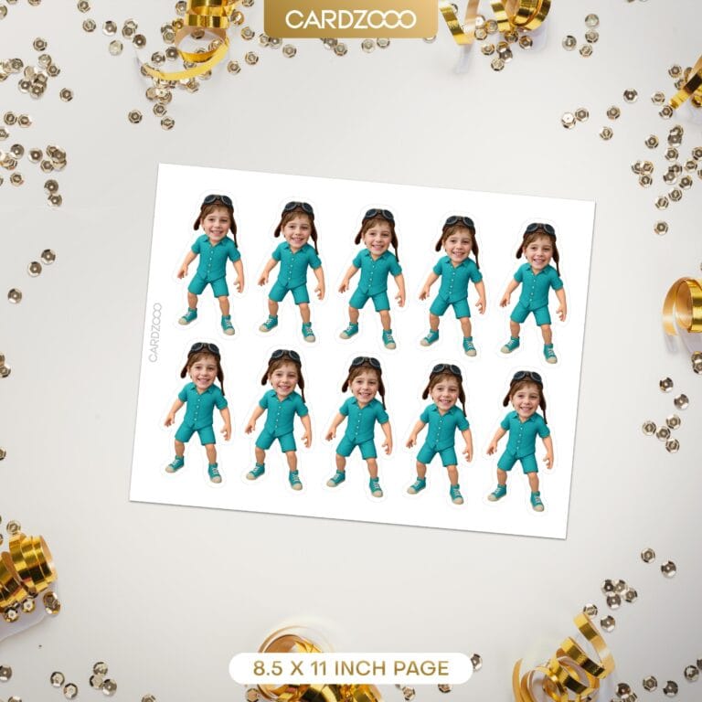 Danny Go Custom Face Cupcake Toppers - Image 2