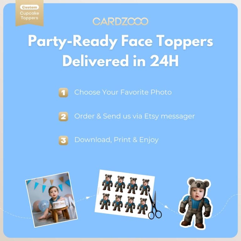 Bear Warrior Avatar Cupcake Toppers - Image 3