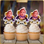 MAJIN BUU Custom Face Cupcake Toppers