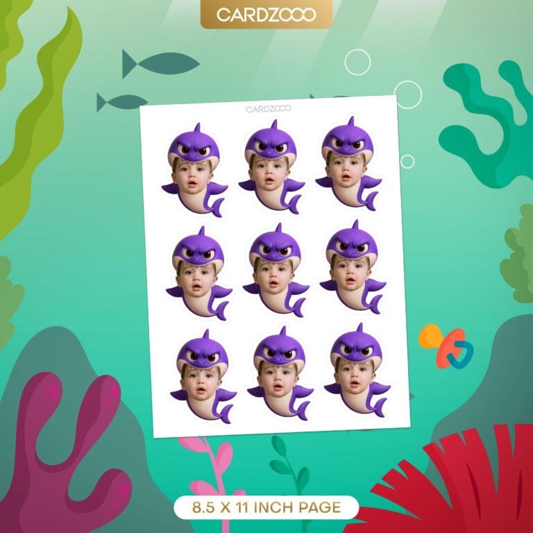 BroShark Custom Face Cupcake Toppers - Image 2
