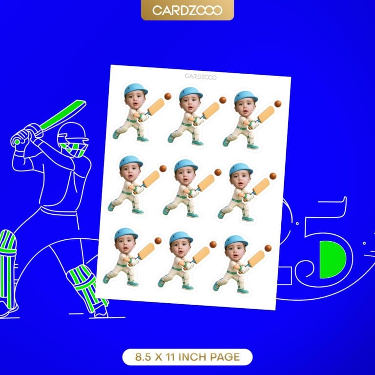 Cricket Kids Custom Face Cupcake Toppers - Image 2