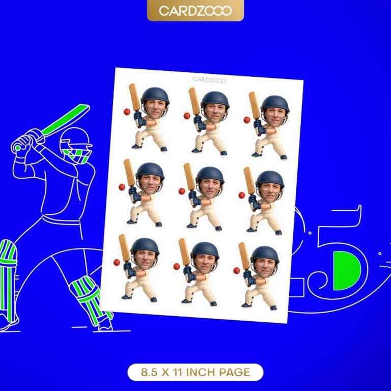 Cricket Custom Face Cupcake Toppers - Image 2