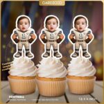 Indianapolis Colts Personalized Face Cupcake Toppers