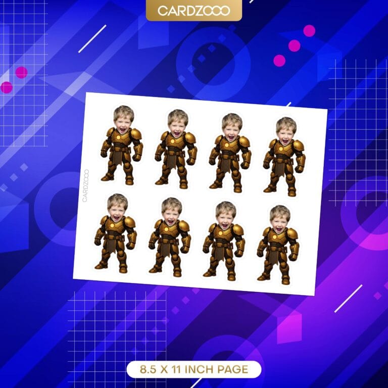 Ultima Knight Custom Face Cupcake Toppers - Image 2