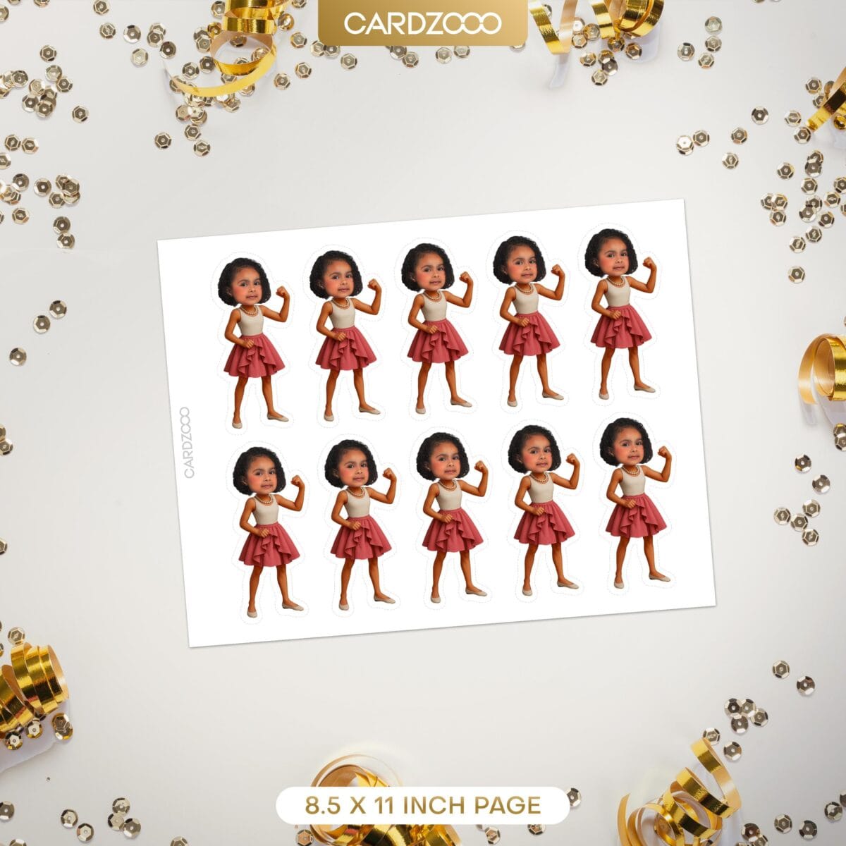 Gracie's Corner Custom Face Cupcake Toppers - Image 2