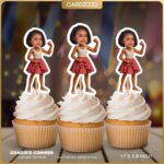Gracie's Corner Custom Face Cupcake Toppers