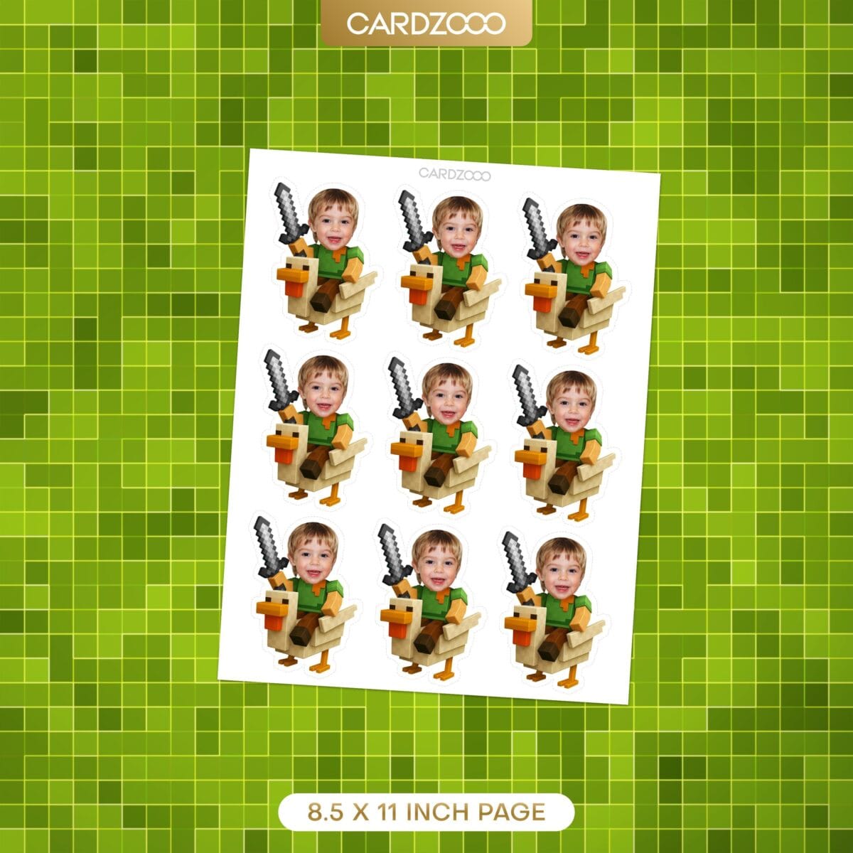 Alex Chicken Jockey Custom Face Cupcake Toppers - Image 2