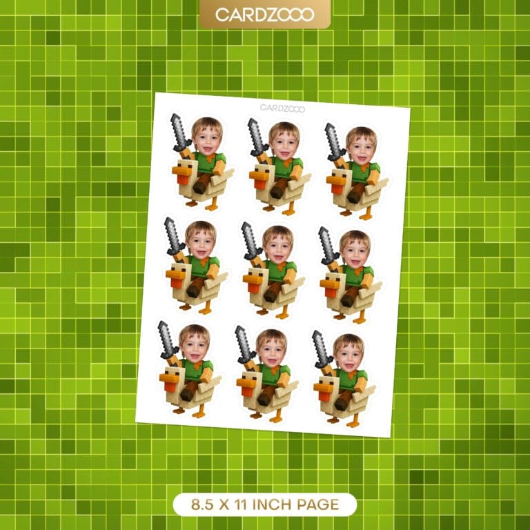 Alex Chicken Jockey Custom Face Cupcake Toppers - Image 2