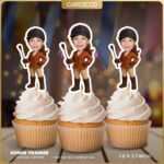 Horse trainer Custom Face Cupcake Toppers