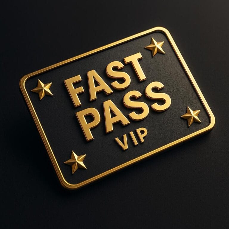 Fast Pass For The VIP