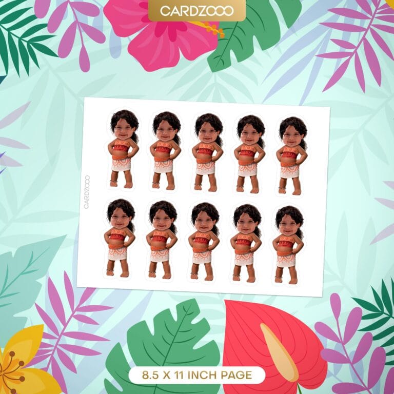 Simea Custom Face Cupcake Toppers - Image 2