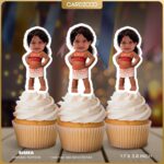 Simea Custom Face Cupcake Toppers