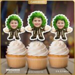 BeetleJuice Custom Face Cupcake Toppers