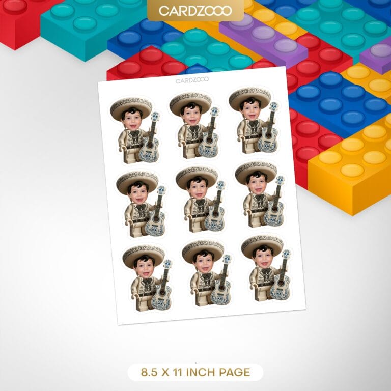 Coco Miguel Personalized Face Cupcake Toppers - Image 2
