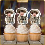 Coco Miguel Personalized Face Cupcake Toppers