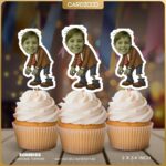 Zombie Custom Face Cupcake Toppers