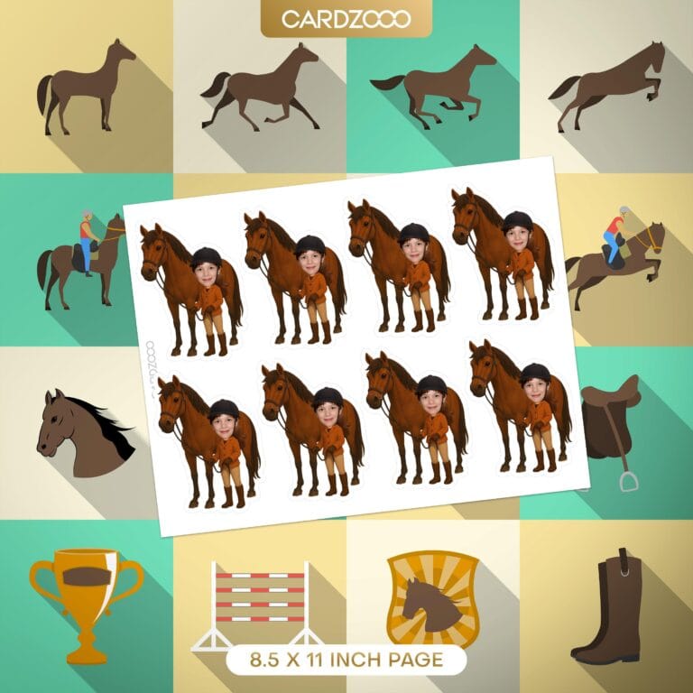Horse Whisperer Custom Face Cupcake Toppers - Image 2