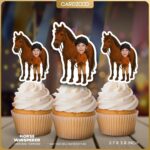 Horse Whisperer Custom Face Cupcake Toppers