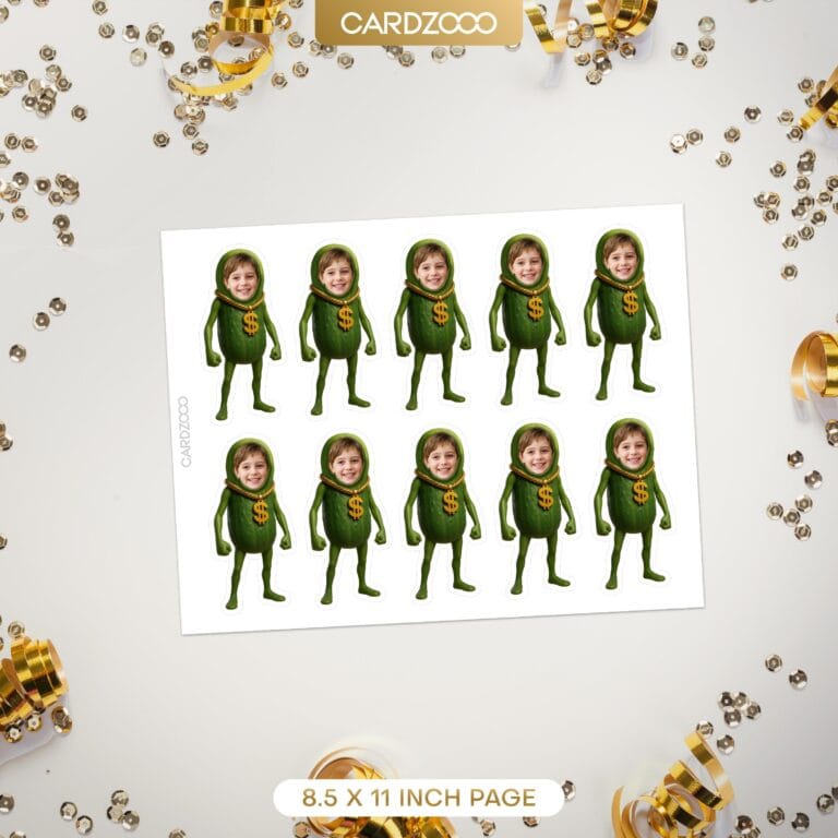 Big Dill Custom Face Cupcake Toppers - Image 2