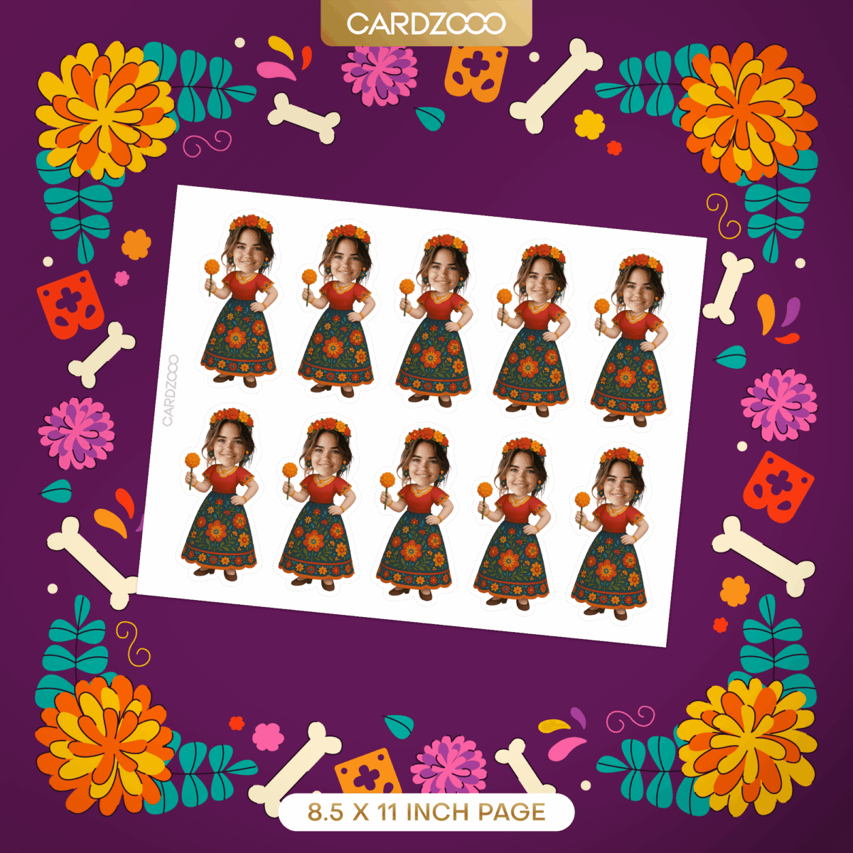 El Día de Muertos Girl 2