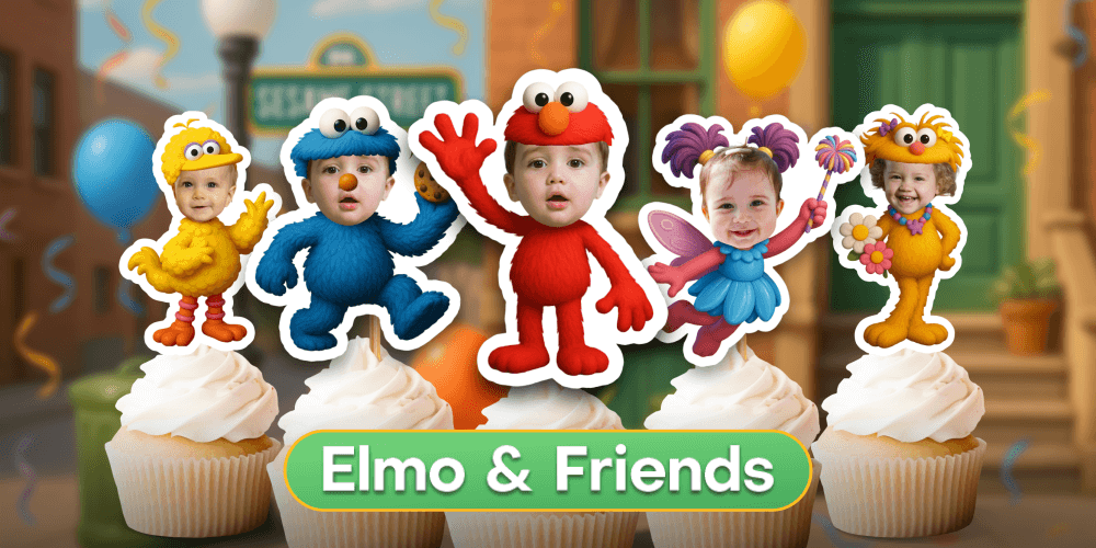 Elmo & Friends banner