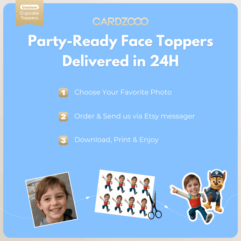 Puppy Heroes Birthday Cupcake Toppers - Image 3